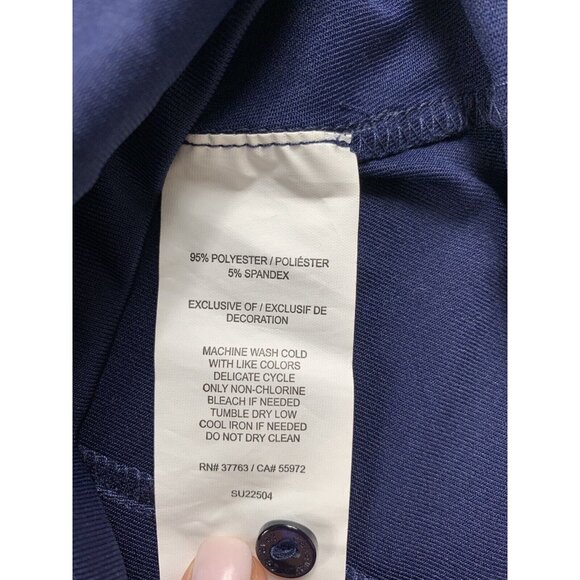 Callaway Shirt Men medium navy Opti Dri Golf Vest Top Pullover half button up - Picture 11 of 13